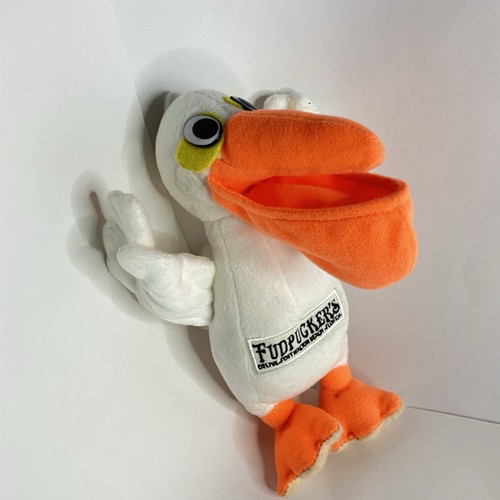 Peluche pellicano Fudpucker's Fort Walton Beach Florida peluche giocattolo 8" - Foto 5 di 7