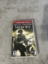 Medal of Honor: Heroes (Sony PSP, 2006) Complete CIB Tested Working Mint Disc
