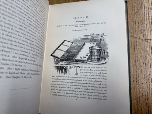 Landscape Painting in Water-Colours Book By George Barnard 1885 Old Art Book - Bild 19 von 22