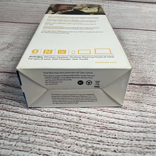 Casque Bluetooth Boom Motorola HX600 - Noir (89605N) - Photo 8 sur 11