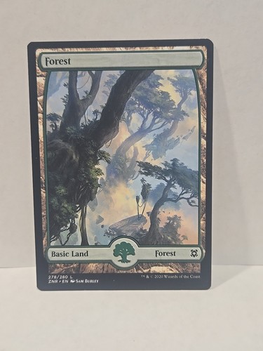 Bosque (278) - Arte completo Zendikar levantamiento regular - Imagen 1 de 2