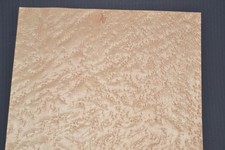Birdseye Maple Raw Wood Veneer Sheet 13 x 14.5 inches 1/42nd 7717-5