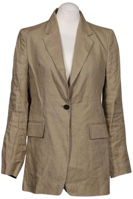 Massimo Dutti Blazer Damen Business Jacke Kostümjacke Gr. EU 38 Lein... #bfcoes3