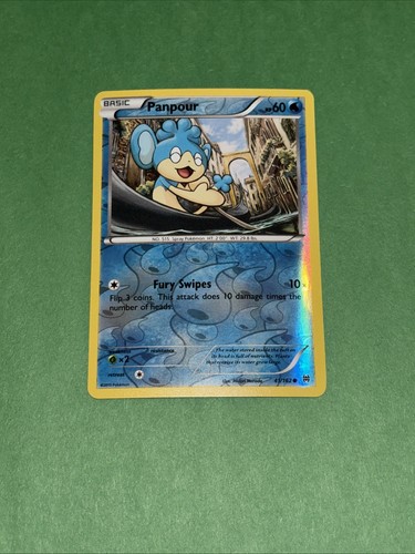 Panpour 41/162 Reverse Holo Pokémon Breakthrough Common 2015 NM-MInt