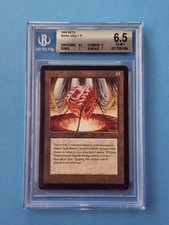 Beta Mana Vault Vintage MTG Graded BGS 6.5  EX - NM+!