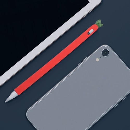 Stylus Pen Cover Carrot Silicone Protective Cover Compatible for Apple Pencil 2 - 第 9/12 張圖片