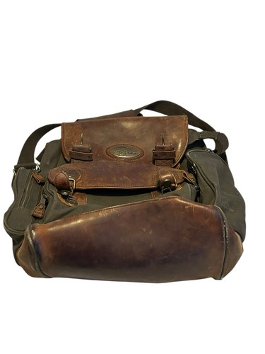 Bob Timberlake Rollgepäck L Canvas Tasche Leder Akzente Handgepäck - Bild 7 von 17