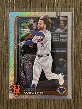Jesse Winker 2025 Topps Baseball Sandglitter Mets