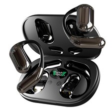 Waterproof Bluetooth Wireless Earbuds 50H Playtime, Built-in Mic, LED Display