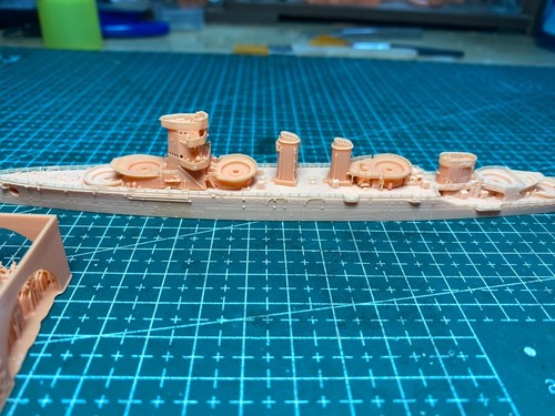 3D Printed kit 1/700 Spanish Navy Navarra cruiser (waterline/full hull) - Picture 2 of 8