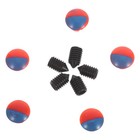 5 Pcs Ersatz Duschgriff Duschknöpfe Schrauben Staubfänger Bohren