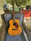 Vtg YAMAHA Acoustic Guitar FG-160. Tan Lable, 1973. “TO197333” “20906499”. Case!