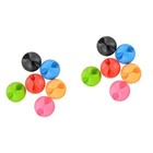 Set of 2 Ladekabelhalter Bunte Kabelklemmen Schreibtischkabel Organizer