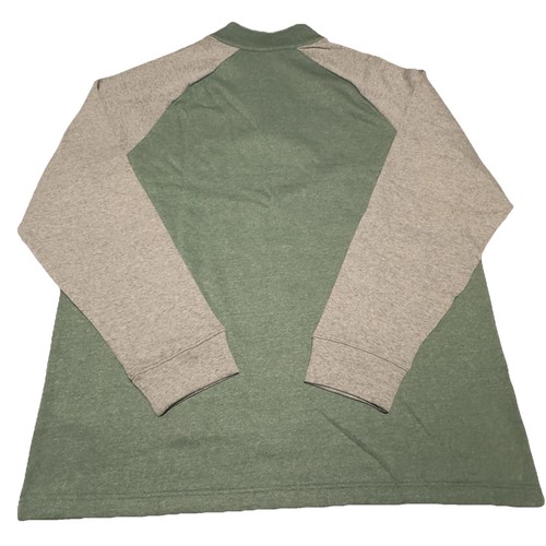 Michigan State Captivating 1/4 Zip Long Sleeve Pullover Men XL Gray Green NWOT - Picture 8 of 9