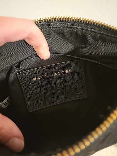 MARC JACOBS NYLON CORSSBODY MESSENGER BAG BLACK - Picture 6 of 7