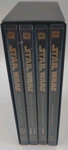 Star Wars Prequel Trilogy Episode 1-3, DVD Complete 6 DVD Set 1 2 3 - Picture 2 of 7