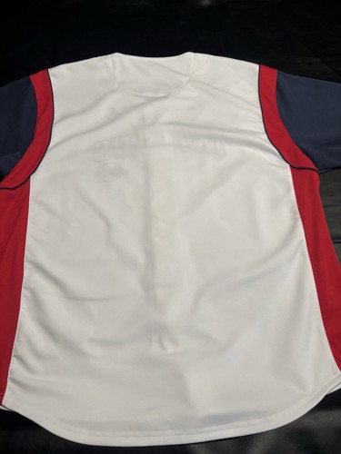 Cleveland Indians MLB Men’s Vintage True Fan Series Jersey Shirt Size XXL - Picture 7 of 8