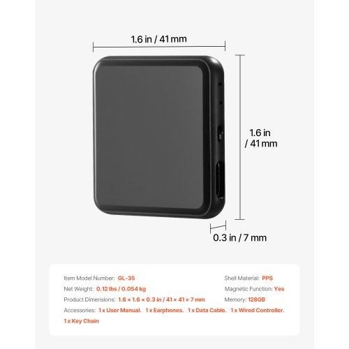 Mini Spy Digital Voice Activated Recorder Magnet Aufnahme Abhörgerät - Bild 6 von 10