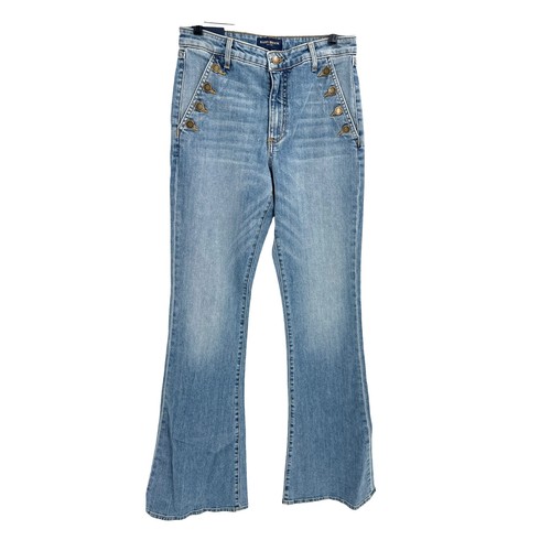 Ramy Brook Damen Light Wash Helena High-Rise Flare Jeans Gr. 28 - Bild 7 von 14
