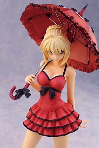 Alphamax Fate/Extra CCC: Saber PVC Figur One-piece Dress Version Maßstab 1:7 - Bild 3 von 12