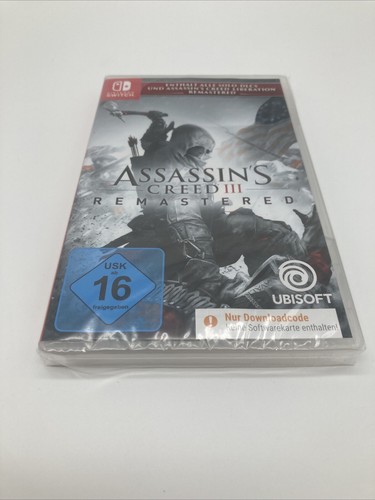 Assassin's Creed 3 Remastered Nintendo Switch NEU & OVP Downloadcode kein Modul - Bild 6 von 6
