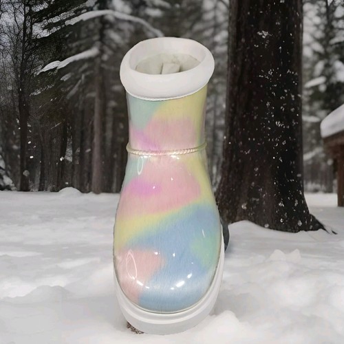 Koolaburra by UGG Koola Clear Pastel Abstract Waterproof Boots - Women’s Size 9 - Picture 15 of 18