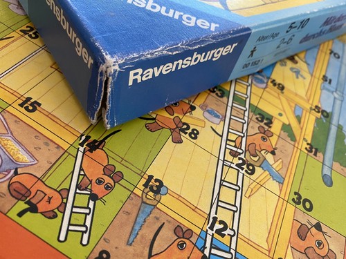 Vtg 1985 Mit der Maus durchs Haus Board Game Otto Maier Ravensburger Germany - Picture 8 of 8