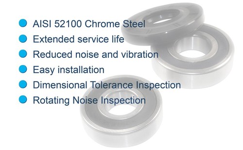 Kit cuscinetti e guarnizioni carico anteriore per Frigidaire GLTF1570FS0 GLTF1670AS1 GLEH1642FS1 - Foto 6 di 11