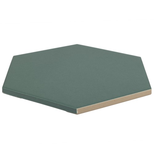 Industry Tile 7.8x9 Tribeca Hexagon Green Porcelain Tile (9.04 Sq. ft./Box) - Picture 4 of 6