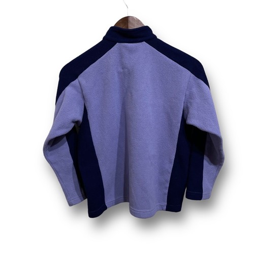 Vintage Patagonia Youth Girls 1/4 Zip Fleece Pullover Sweatshirt Purple Large - Picture 2 of 5