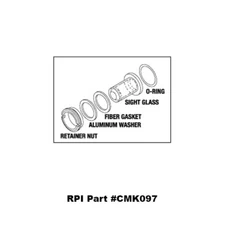 SIGHT GLASS KIT (x3) (Dental Accessories)