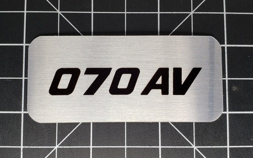"Modelos Stihl 070 y 090 - Placa de insignia de metal ""calcomanía de vinilo superpuesta completa" - Imagen 10 de 25