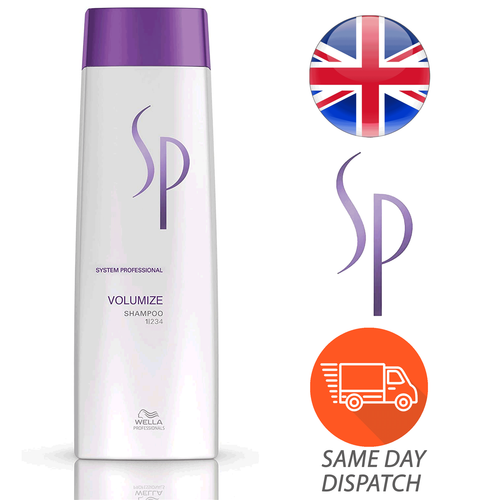 Wella SP Volumize Shampoo Smooth And Repair Hair Professional Care 250ml - Picture 7 of 10