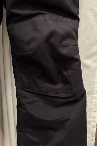 Lands' End Ski Snow Bib Kids Youth Black Overall Snow Pants Winter Pants - Sz 4 - Picture 5 of 11