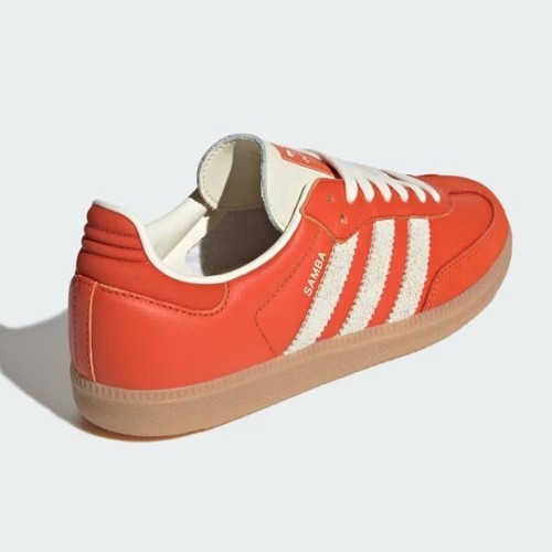 Adidas Women's Samba Leather 'Collegiate Orange' - JI2737 Expeditedship - 第 5/7 張圖片