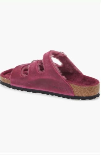 Birkenstock Women's Florida Fresh Genuine Shearling Slide Sandal $102.99-$112.99 - Picture 4 of 6