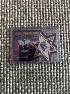 Lamar Jackson 2023 Panini Prestige Throwing Stars Baltimore Ravens MVP  