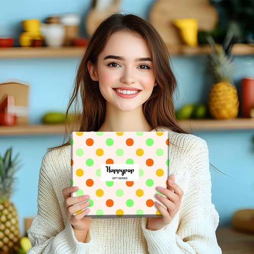 HAPPYPOP Funny Fruit Gifts for Women Teen Girls - Pineapple Banana Socks - Picture 3 of 11