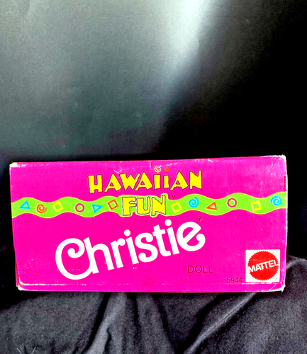 1990 "Hawaiian Fun"  Christie Barbie Doll #5944 New in box from Mattel - Picture 6 of 9