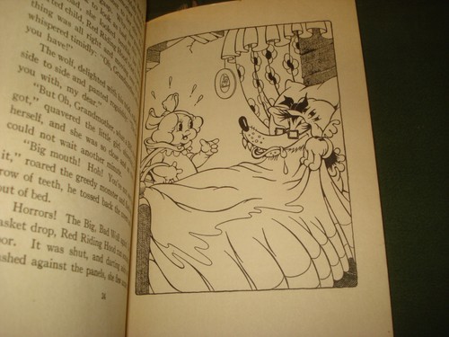 Little Red Riding Hood and the Big Bad Wolf by Walt Disney Ent. , 1934 BOOK - Picture 13 of 15