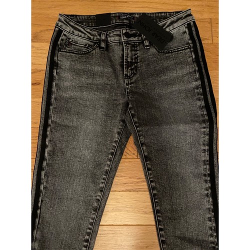 Neu mit Etikett Dear John, Damen Joyrich, dunkle Skinny Jeans mit Seitenstreifen Gr. 27 - Bild 5 von 11