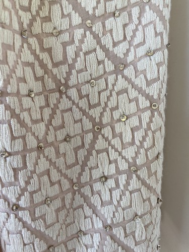 Love Sam SMALL Cotton/ Silk Anthropologie Embroidered W Beads Peasant Top - Picture 4 of 7
