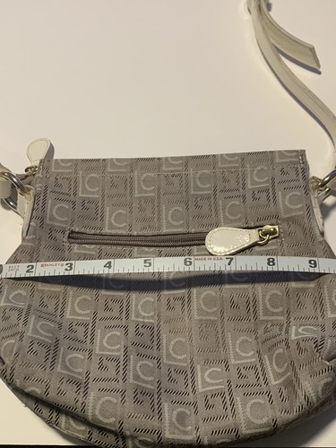 Liz Claiborne Women's Shoulder Cross Body Bag Beige Multi-Color Design Adj Strap - Picture 12 of 13