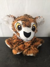 9” Nature Planet Soft Toy Cuddly Plush Big Eye Tiger Cub Stuffed Animal Plushie