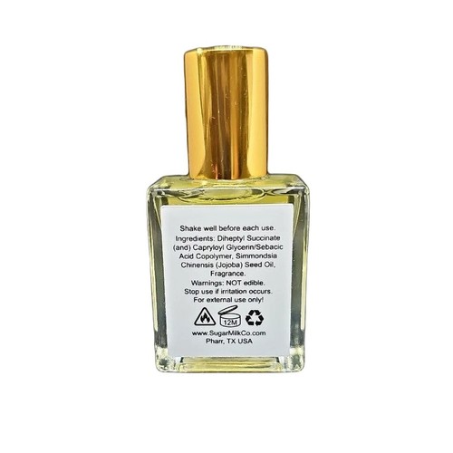 Sugar Milk Co PASTEL DE AMAPOLA DE LIMÓN Aceite de perfume Roll-On 10 ml ROLLERBALL Gourmand ¡YUM! - Imagen 4 de 6