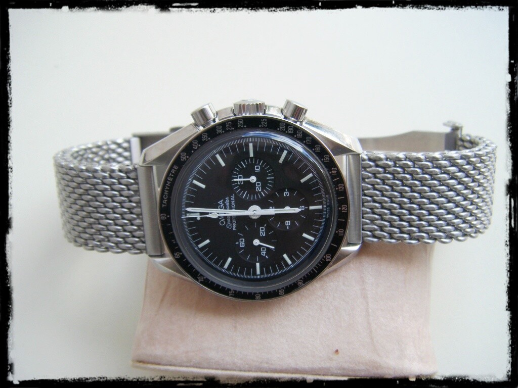 Bracciale Mesh maglia milano 20mm Waterproof Mesh Shark Bracelet - Foto 8 di 12