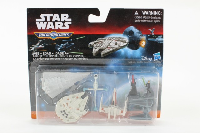 Star wars Episode VI Micro Machines Deluxe véhicule Pack chute de l/'Empire NOUVEAU