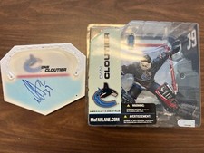 Dan Cloutier Autographed McFarlane Figure Vancouver Canucks