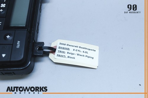 05-08 Maserati Quattroporte M139 A/C Climate Control Switch 131194 OEM - Picture 8 of 10