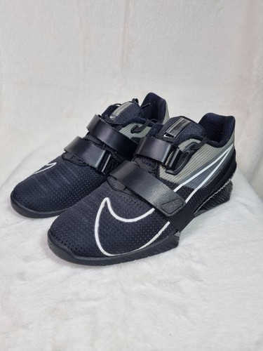 NIKE ROMALEOS 4 BLACK/GREY CD3463-010 MENS WEIGHTLIFTING SHOES US10.5 UK9.5